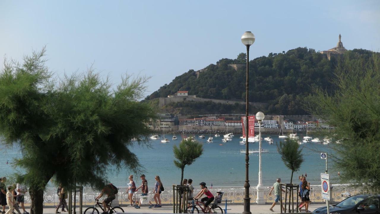 La Madame On La Concha Beach, Seaview Apartment San Sebastian Ngoại thất bức ảnh