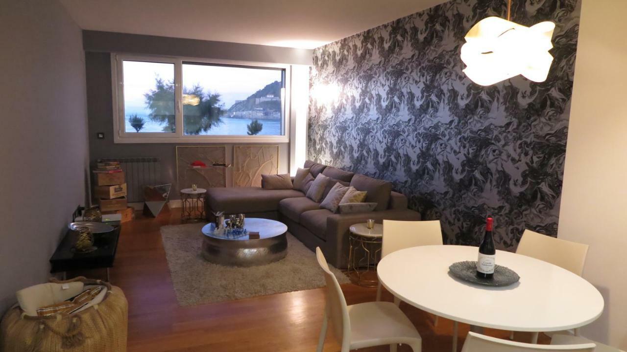 La Madame On La Concha Beach, Seaview Apartment San Sebastian Ngoại thất bức ảnh