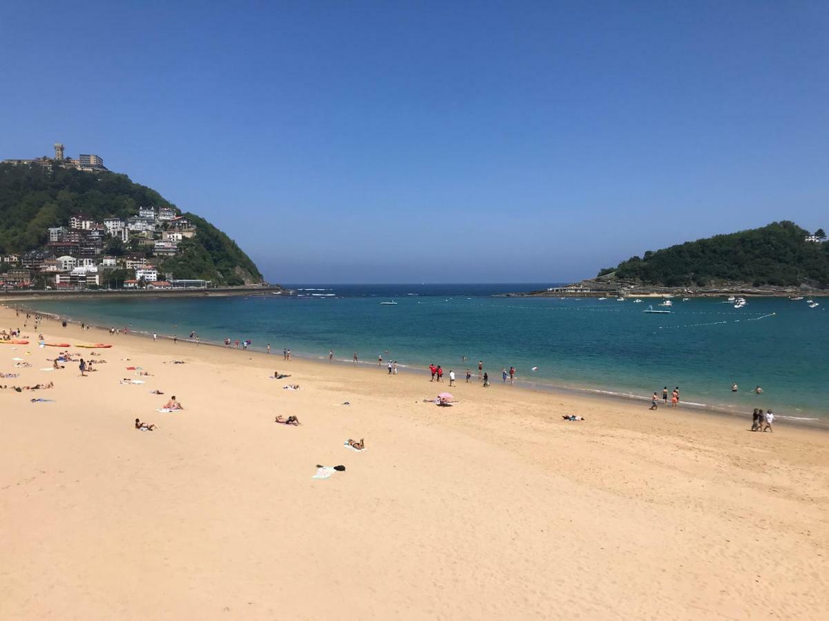 La Madame On La Concha Beach, Seaview Apartment San Sebastian Ngoại thất bức ảnh