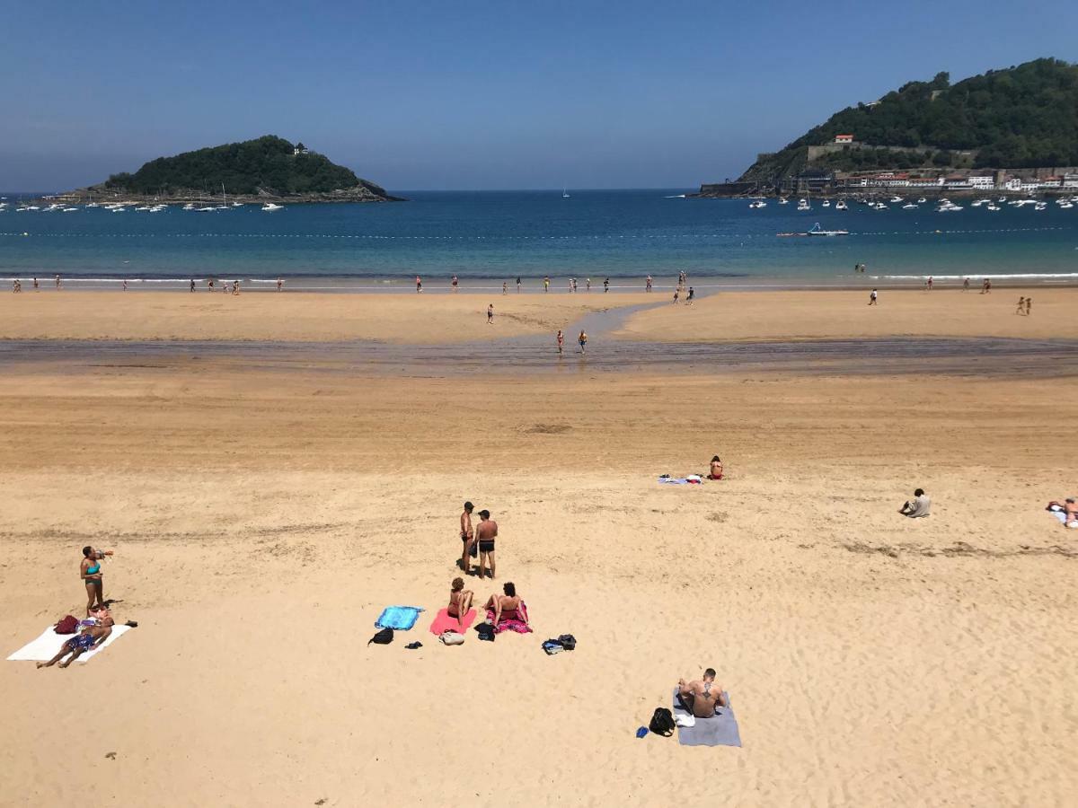 La Madame On La Concha Beach, Seaview Apartment San Sebastian Ngoại thất bức ảnh