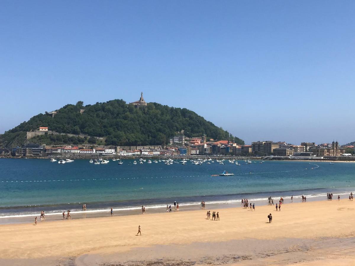 La Madame On La Concha Beach, Seaview Apartment San Sebastian Ngoại thất bức ảnh