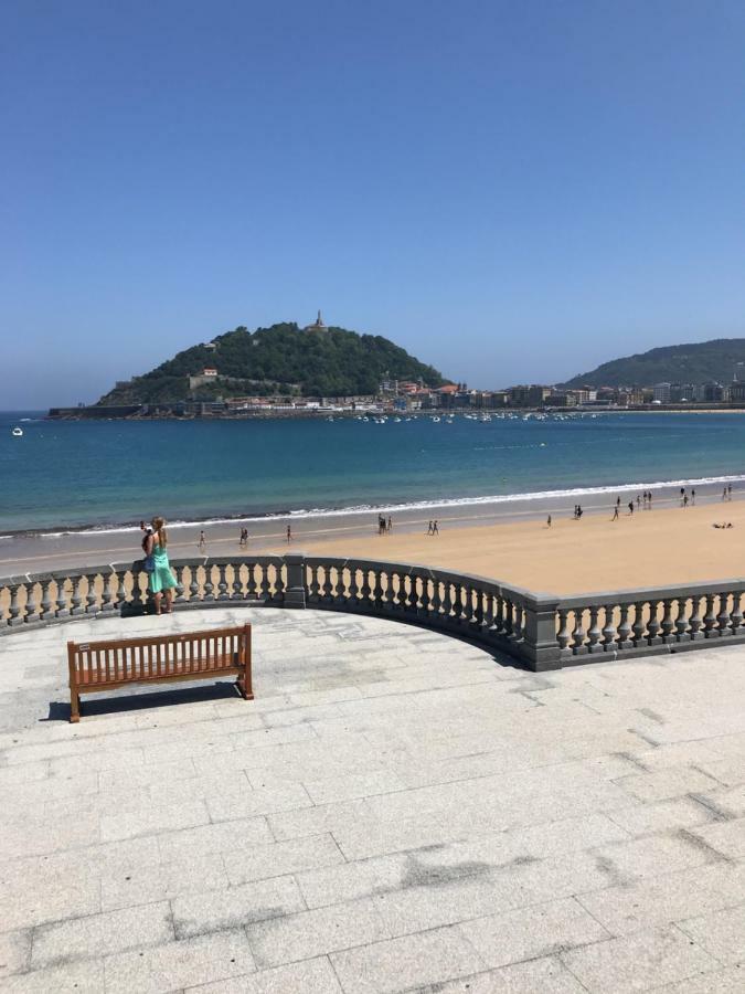 La Madame On La Concha Beach, Seaview Apartment San Sebastian Ngoại thất bức ảnh